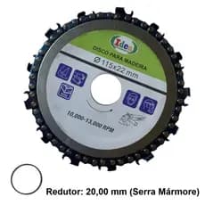 Disco Para Madeira Com Corrente Motosserra 13D Esmerilhadeira