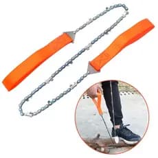 Serra Manual De Corrente Para Corta Madeira Bolso Portátil Motosserra Camping Com 11 Dentes