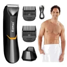 Maquina Kemei KM 3208 Desmatador de Joias Aparador de Pelos Masculino Feminino