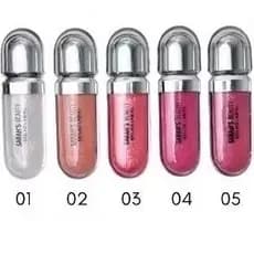 kit 05 unidades glos labial sarah's beauty..