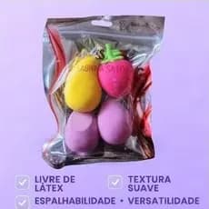 kit  com 04 esponjas Sabrina Sato.