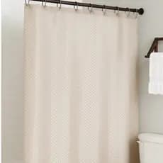 Cortina Para Box Banheiro Tecido Premium 180X180cm Poliéster Impermeável Antimofo