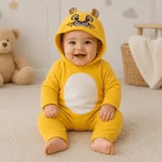 Macacão Fantasia Leãozinho Simba. Roupa tematica leao simba para bebe. 100% algodão.