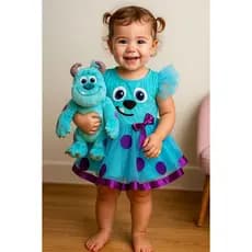 Vestido Sullivan Monstros S.A.