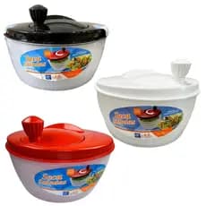 Centrífuga De Salada Secador Verduras Manual 4 Litros seca salada
