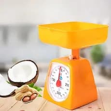 Balança para Cozinha Analógico 5kg Balança Analógica Manual com Visor Digital Pesar Comida Colorida