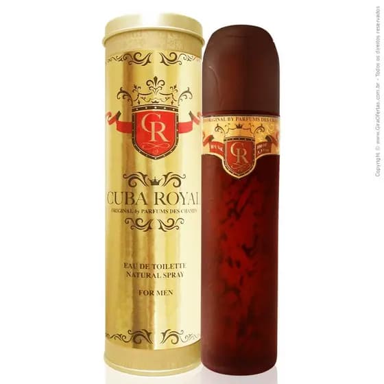 Perfume Cuba Royal EDT 100ml - Original