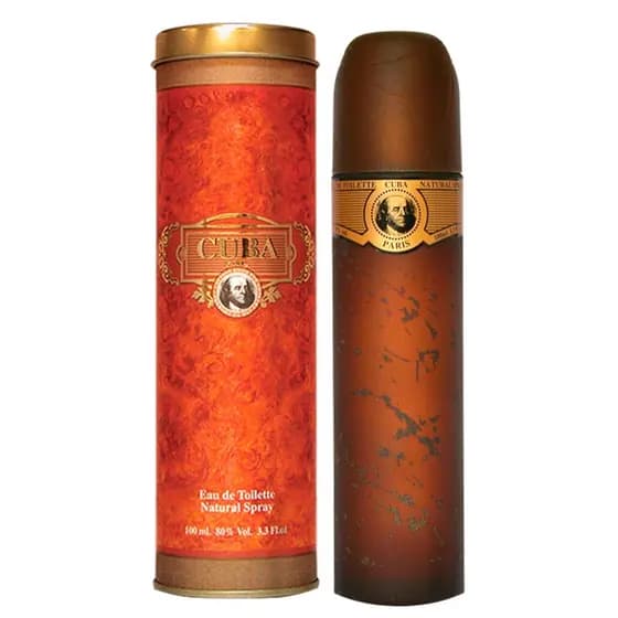 Perfume Cuba Gold 100 ml - Selo ADIPEC - Original