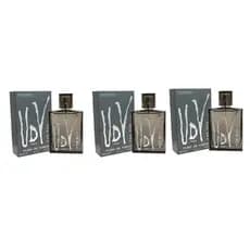 KIT COM 3 PEÇAS DO PERFUME UDV FOR MEN 100 ML ORIGINAL LACRADO