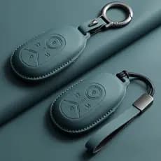 Capa Protetora De Couro Para Chave De Carro Geely EX2/EX2 Pro/Geome EV Auto Key Fob Keyless Holder Chav