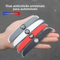 Faixa Anti-Colisão para Porta de Carro Faixa Anti-Risco Adesivo de Decoração de Borda de Porta Logotipo de Carro Adesivo