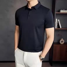 Camisa Polo Estilosa Dryfit Malha Gelada Verão