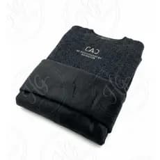Blusa Feminina Tricô Suéter de Lã Térmica Com Forro de Pelúcia Quentinho