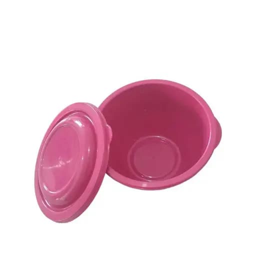 Kit 50 Potes 350 Ml Cores Sortidas Porta Temperos Saladas Porções Individuais
