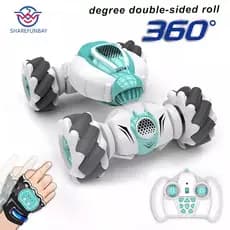 S-012 2.4GHz 4WD Mini RC Controle Remoto Carro Gesto De Relógio Sensor De Deriva Rotação Para Crianças