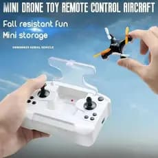 Mini Drone Toy 360 ° Iluminação Por Leds De Aeronaves De Controle Remoto Rolo Aeronave De Altura Fixa De Quatro Eixos