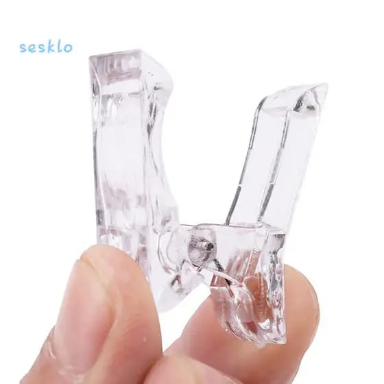 Sk Ferramenta De Manicure / Arte Transparente De Polígio Rápida Para Extensão De Unhas