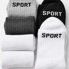 Kit 12 Pares de Meias SPORT Algodão Grosso Cano Longo PromoÇÃO