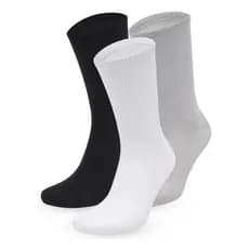 kit 3 PARES PROMOÇÃO DE MEIAS CANO LONGO ALGODÃO GROSSO MEIAS LISAS