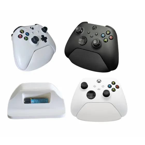 Suporte de Controle Xbox Series S/X com Espaço para Pilhas – Organizador Gamer