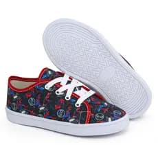 Tenis Infantil Masculino Homem Aranha Personagens Escolar Unisex