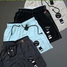 Bermuda masculina elastano bolso cinto cargo tecido elastic praia academia street wear M ao G1plus