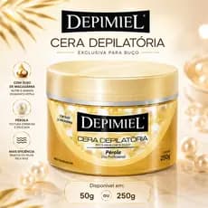 Cera Pérola Para Buço 250g ou 50g - Depimiel