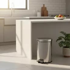 ✨ Lixeira Inox 3L/5L/12L Pedal Cesto Removível Banheiro Cozinha Premium Moderno Resistente Durável Oferta Promoção
