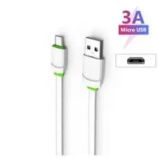 Cabo carregador V8 MicroUSB Carga rápida resistente 100% Original
