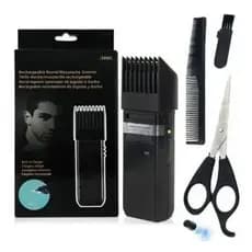 Máquina de Cortar Barba Pelos Perna Pézinho Depilador Barbeador Acabamento