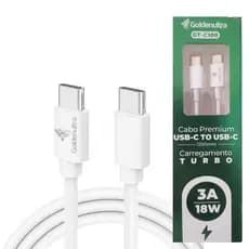 Cabo Carregador Tipo C Turbo Usb C para Usb C