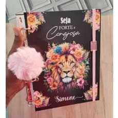 CADERNO FICHÁRIO UNIVERSITÁRIO(18X26) E A5 (21X15), PERSONALIZADO, ESCOLAR, AGENDA, PLANNER