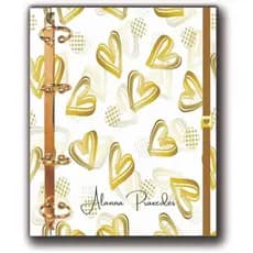 CADERNO FICHÁRIO ARGOLADO PERSONALIZADO A5 15X21 E UNIVERSITÁRIO 18X26 AGENDA PLANNER PAPELARIA