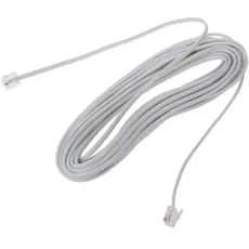 CABO EXTENSÃO FIO DE TELEFONE FIXO 5 METROS