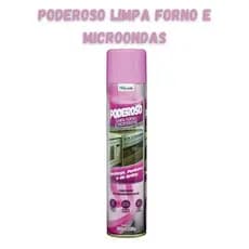 PODEROSO AEROSOL SPRAY LIMPA FORNO E MICROONDAS PROTEGE, PERFUMA E DÁ BRILHO KELLDRIN 300 ml
