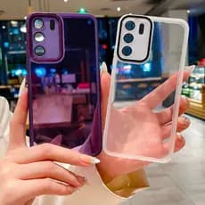Aplicável A Samsung Galaxy A02S A03S M02s SM-M025F/DS E025F Transparente Proteção Multicolorida Lente Da Câmera flash Ga