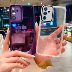 Aplicável A Samsung Galaxy F55 C55 M55 M55S SM-E556B/DS Transparente Proteção Multicolorida Lente Da Câmera flash Galvan