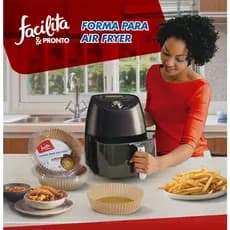 Forma Descartavel para Air Fryer C/25 unidades Facilita