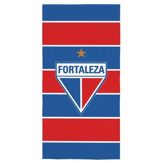 Toalha Banho Lepper Aveludada Transfer Fortaleza 70 cm x 1,40 m