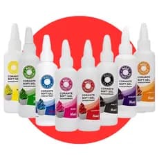 Kit 10 Unidades Corante Alimentício Mago Soft Gel 15g
