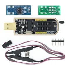 CH341A/CH341B 24 25 Série EEPROM Flash BIOS Módulo Programador USB SOIC8 SOP8 Clip De Teste Para 93CXX/25CXX/24CXX KIT De Bricolagem
