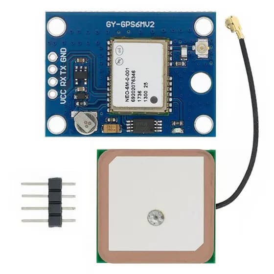 Módulo Gps Gy-Neo6Mv2 De Neo-6M Neo6Mv2 Com Controle Remoto Eeprom Mwc Apm 2.5 Grande Para Arduino