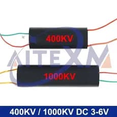 400KV 1000KV Boost Step-up Power Module DC 3-6V Gerador De Alta Tensão Módulo 400000V V 1000000V