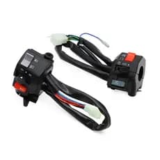 Para Yamaha XV250 Virago FZR RZ TZR RD 250 350 SRX600 TZR125 Interruptor De Controle Do Guiador Chicote 22mm 7/8 " Parti