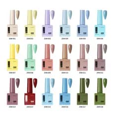 Esmalte De Zem Nail Gel Soak Off Color Coat 10ml Uv/Led Nova Cores