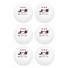 Kit 6 Bolinhas de Ping Pong 4cm para Tênis de Mesa