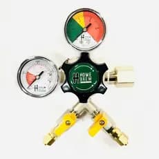 Reguladora de Pressão para CO2 - 2 vias (Alumínio)