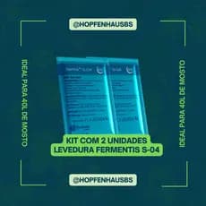 Levedura Fermentis S-04 - Kit com 2 unidades