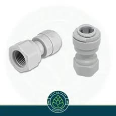 Conexão DMFIT - Rosca Fêmea - (Tubo 3/8" x Npt 1/4")