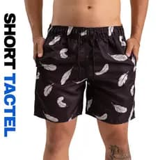 Short Mauricinho Bermuda Tecido Praia Qualidade Tactel Grosso Tactel Premium